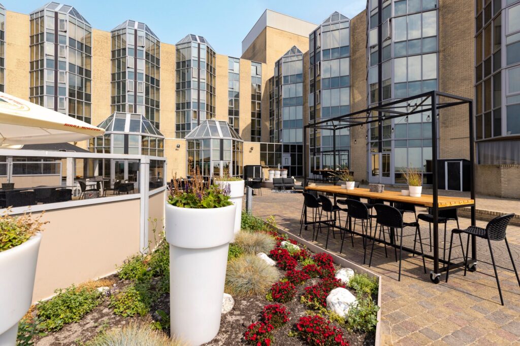 NH Hotel Zandvoort restaurant terras