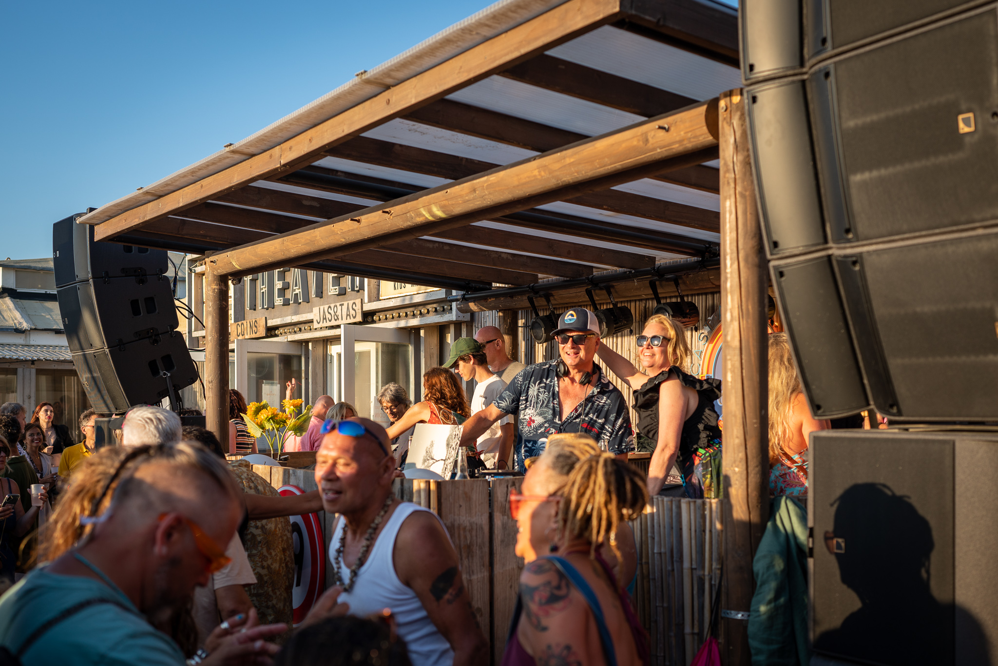 Bedrijfsfeest in strandpaviljoen Zandvoort
