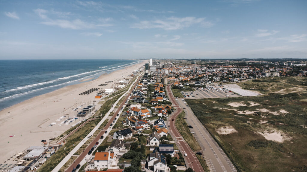 Zandvorot voor vergaderen en evenementen aan zee